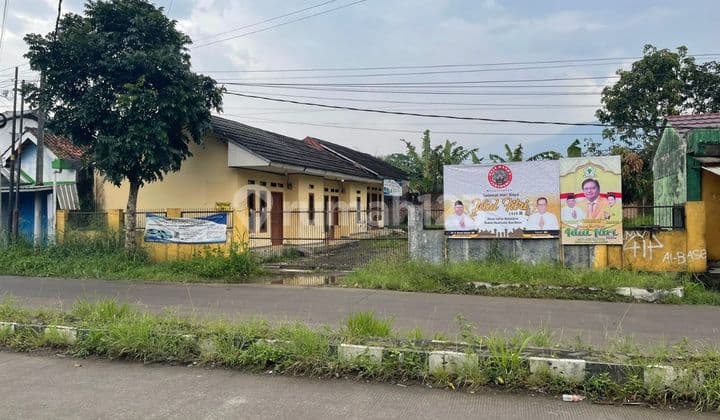 Dijual Tanah Dan Bangunan Strategis Pinggir Jalan Baru Sukaraja Sukabumi