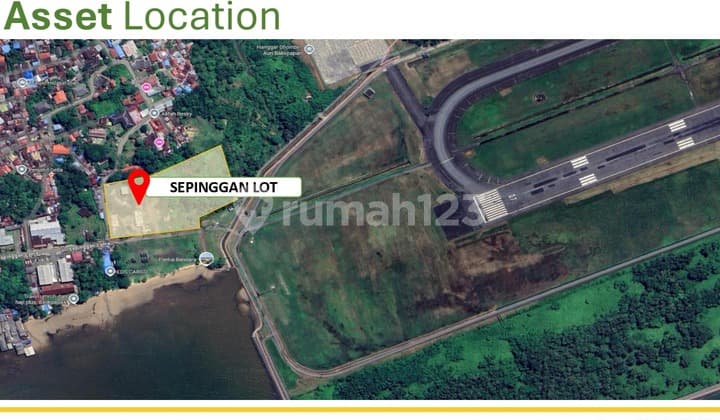 FOR RENT Land on Jl. Sepinggan Lama, South Balikpapan, Balikpapan