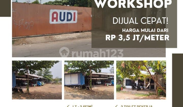 Miliki Sekarang Tanah/Workshop serta Terdapat Kantornya