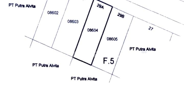 Kavling di bima fajar,akses Grand wisata .