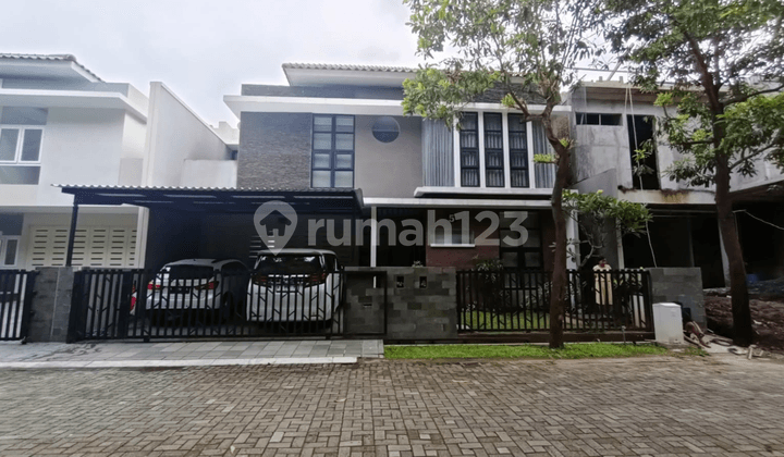 2+1 Story House with Swimming Pool, View, Fully Furnished Nice Candi Golf Semarang #7348