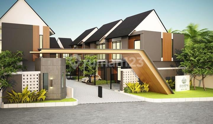 Rumah Modern Tropis 2 Menit dari Tol Soreang Bandung