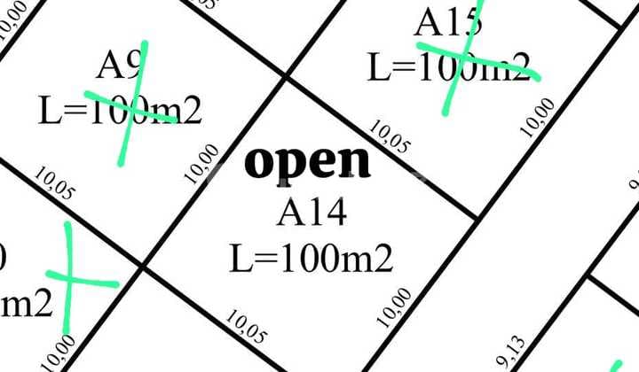 TANAH PLOT KECIL 100 M2 DI PANTAI KEDUNGU TABANAN BALI