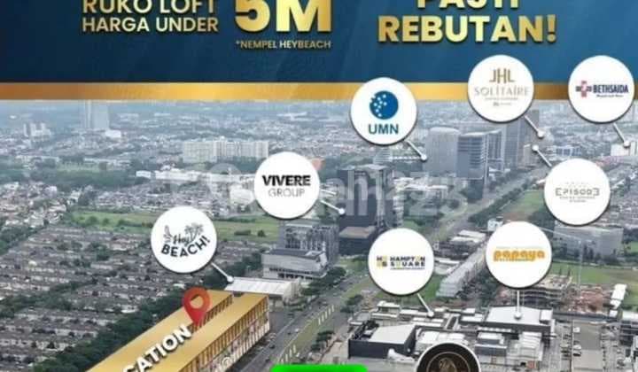 Ruko Dijual City Hub Commercial Summarecon Gading Serpong