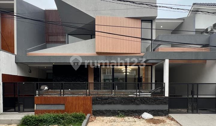 Rumah Baru Design Modern Siap Huni Private Pool Dalam Komplek Keamanan 24 Jam Di Bintaro Tangeran Selatan