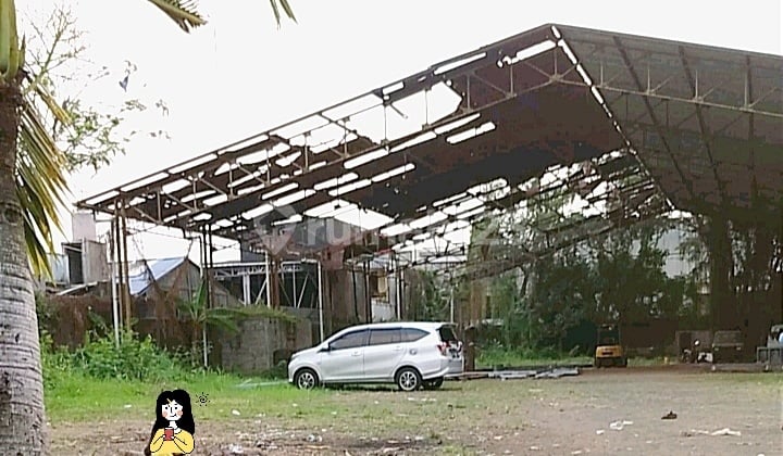 Gudang Tua Konstruksi Baja Di Cibodas Tangerang