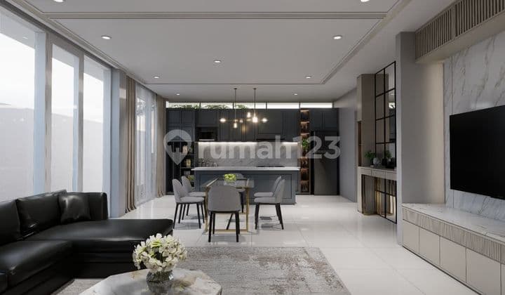 Bu Jual Cepat Murah! Rumah 2 Lantai Fully Furnished Lebak Bulus Jakarta Selatan