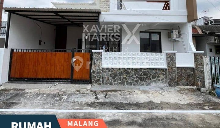 Disewakan/Dijual Rumah 3 Lantai di Borobudur Blimbing Malang