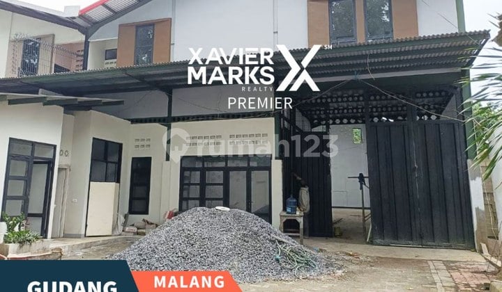 Disewakan Gudang Super Strategis di Abd Rahman Saleh Pakis Malang