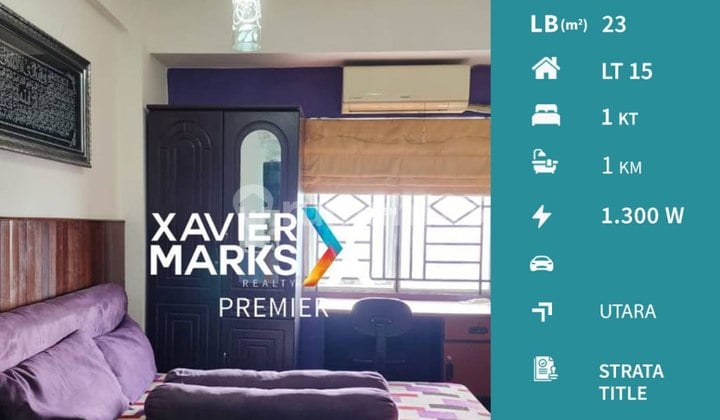 Dijual Murah Apartemen Bonus Perabotan di Soekarno Hatta Malang