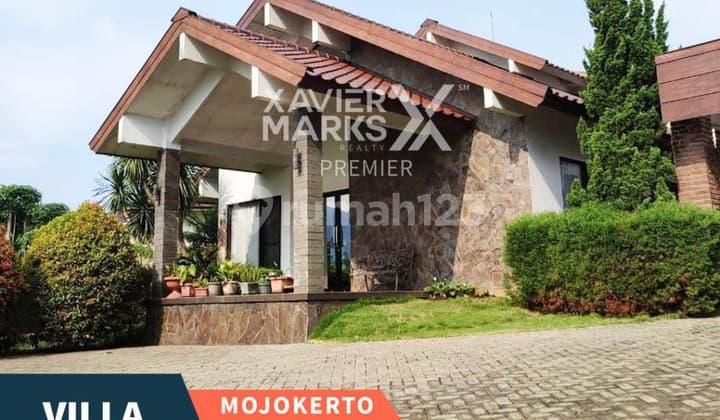 Unit Langka Dijual Villa Trawas Mojokerto dengan Kolam Renang Pribadi