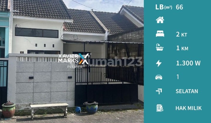 Unit Langka Dijual Rumah di Bumiayu Malang Lingkungan Nyaman