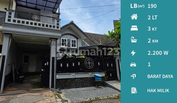 Dijual Rumah Siap Huni di Griyashanta Eksekutif Lowokwaru Malang