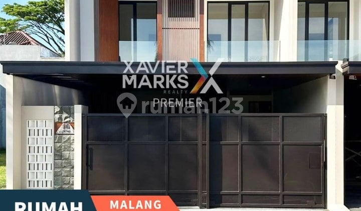 Dijual Rumah Premium Baru Cuma 3 M-an di Golf Araya, Malang