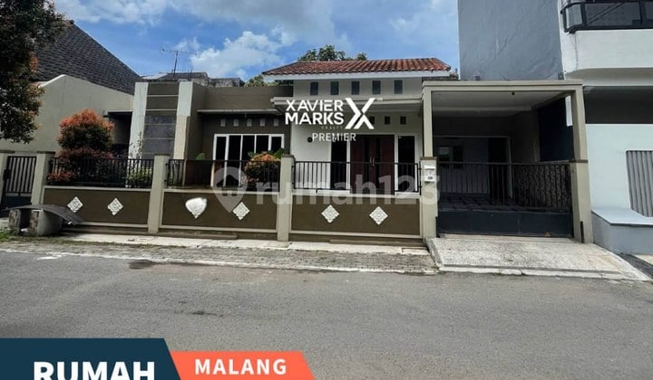 Dijual Rumah Siap Huni Dekat Raya Suhat Jl Bunga Bunga Malang