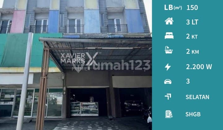 Dijual Murah Ruko Strategis di Nol Jalan Sulfat, Blimbing Kota Malang