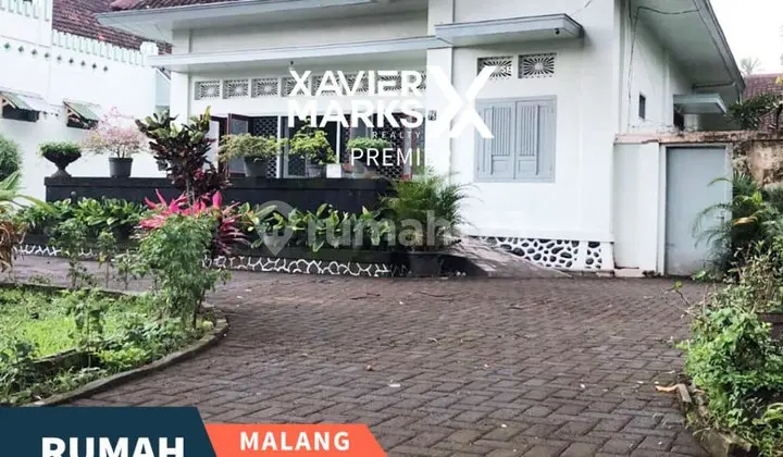 Dijual Rumah Klasik Vintage di Jl Diponegoro Gondanglegi Malang