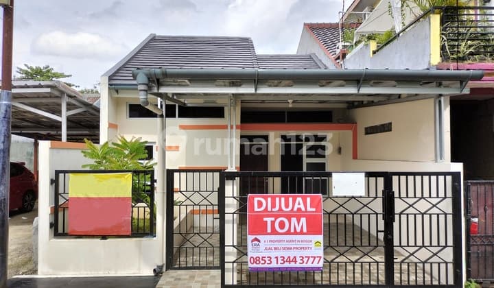 Rumah Baru Murah Siap Huni Cimanggu City Dekat Tol Lingkar Bogor