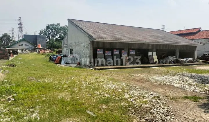 Tanah Paling Murah Sholeh Iskandar Hoek Cocok Workshop Kantor Gudang Akses Borr