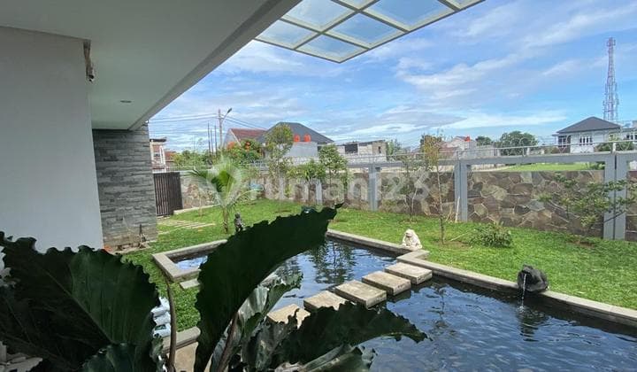 Rumah Villa Hoek Mewah Tanah Baru Residen Furnish Akses Sentul Summarecon Jagorawi