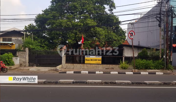 Tanah Komersial Palmerah di Jalan Raya dekat Binus Kemanggisan