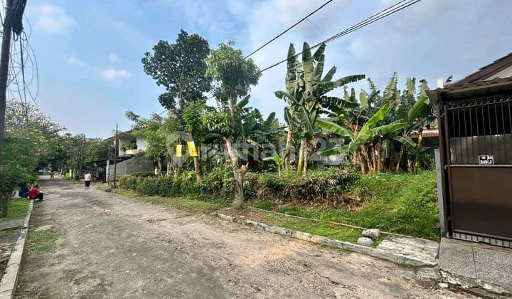 Tanah Siap Bangun di Limo Cinere Depok Lingkungan Komplek Tenang