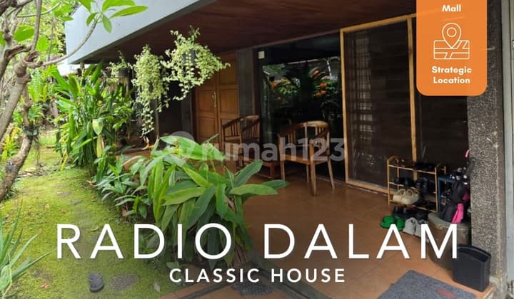 Rumah Asri di Lokasi Strategis kawasan Radio Dalam