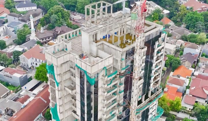 DIJUAL GEDUNG KEBAYORAN BARU DEKAT KE SENAYAN, EX APARTEMEN BISA DIALIH FUNGSIKAN UNTUK OFFICE ATAU HOTEL BANGUN LEBIH DARI 10 LANTAI.