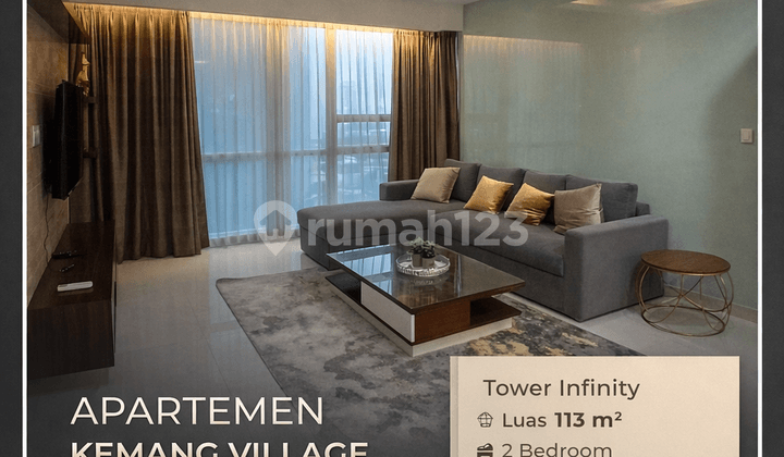 Disewakan Apartemen Kemang Village 2Br Pets Friendly