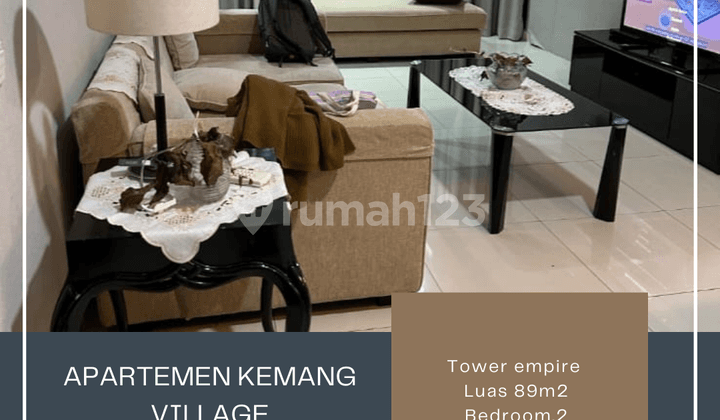 Dijual Murah Apartemen Kemang Village 2br Good Furnish
