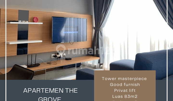 Jual Murah Apartemen The Grove Masterpiece 2br Privat Lift