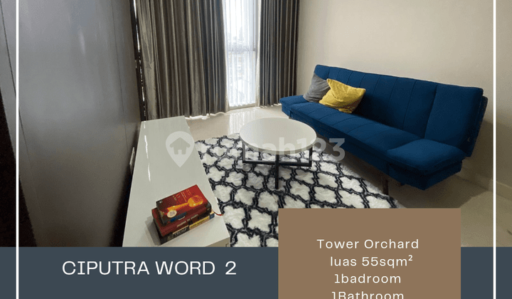 Disewakan Apartemen Ciputra Word 2 Tower Orchard 2Br
