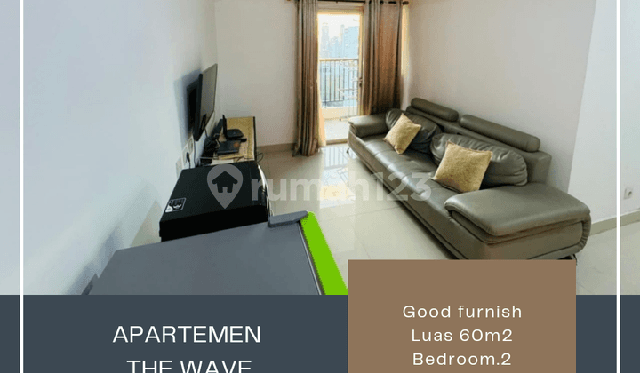 Jual Cepat Apartemen The Wave 2br View Pool
