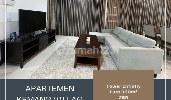 Dijual Murah Apartemen Kemang Village 2 Kamar Tidur Pets Friendly