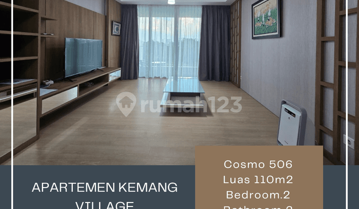 Disewakan Apartemen Kemang Village 2br Tower Cosmo