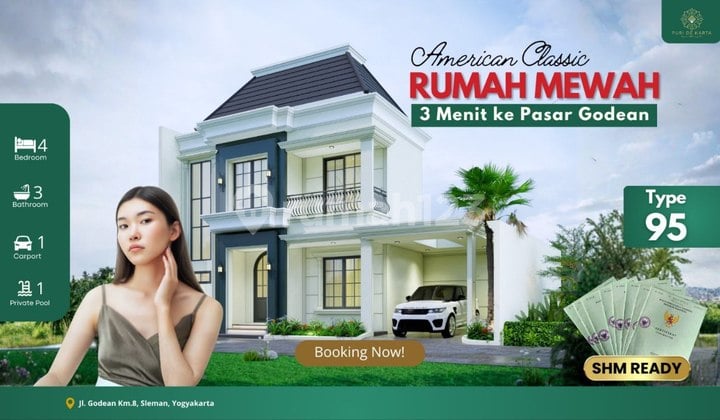 Rumah Siap Huni di Sidokarto Godean Jogja, Cocok untuk Keluarga