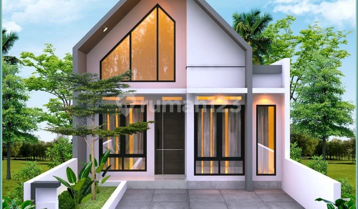 Rumah Asri Desain Tropis Modern Dekat Jalan Wates dan Rs Pku Gamping