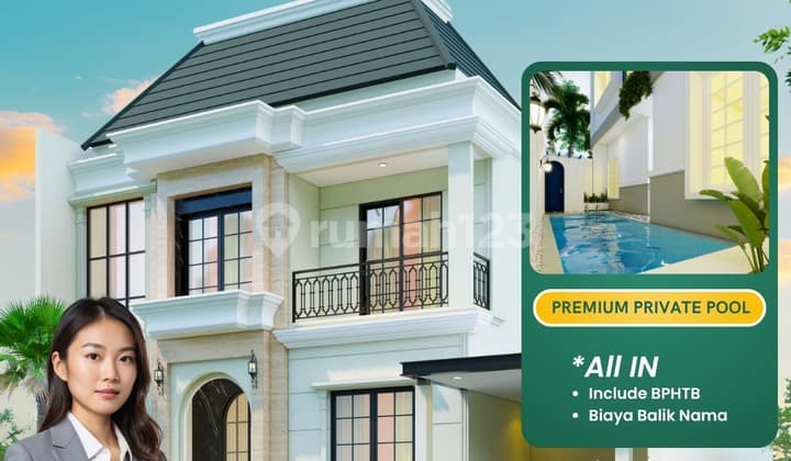 Rumah Super Murah Kolam Renang sleman Dekat Kampus Universitas 'Aisyiyah