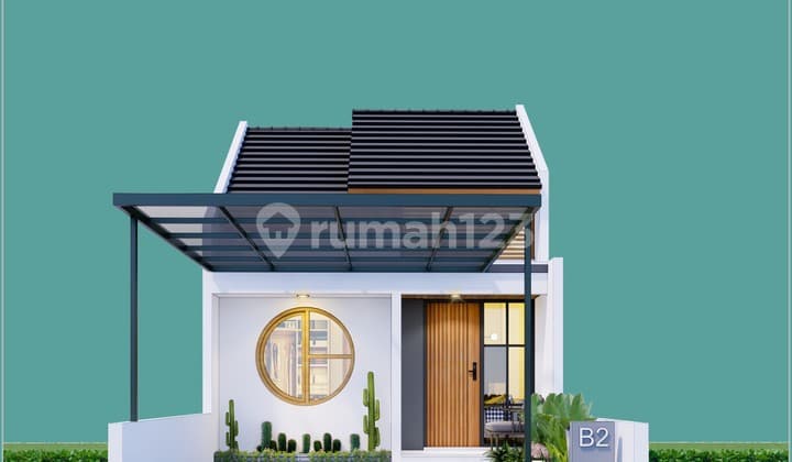 Rumah Murah Yogyakarta Kulon Progo Ada Pos Security Desain Jepang