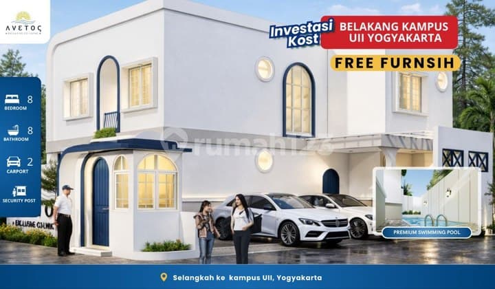 Hunian Kost Modern Dekat Uii Jogja - Lokasi Strategis dengan Fasilitas Premium