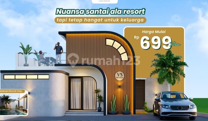 Rumah Villa Yogyakarta Fasilitas Lengkap Murah Dekat Kampus Umy