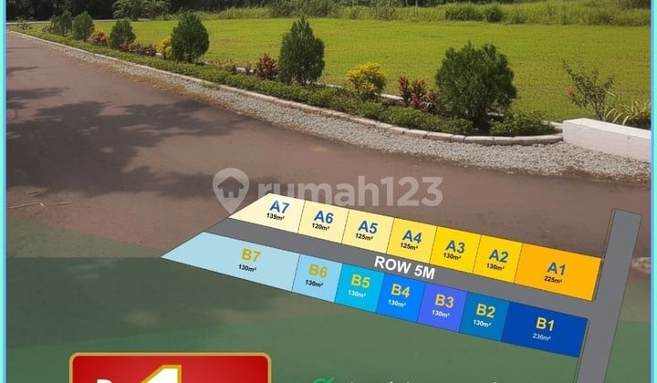 Tanah Kavling SHM Sleman Dekat Kampus UNISA Yogyakarta