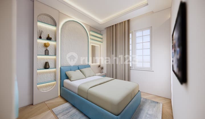 Investasi Kost Menguntungkan! Gaya Santorini Dekat Kampus Uii, One Gate System