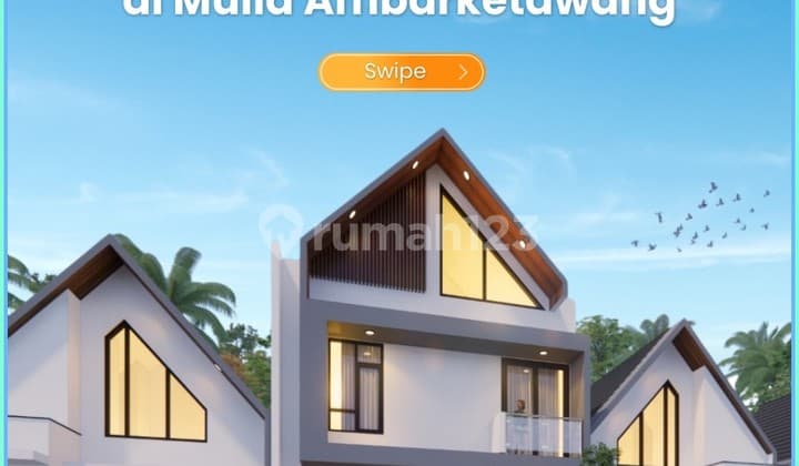 RUMAH DI JOGJA SERASA VILLA ADA POS SECURITY AMBARKETAWANG