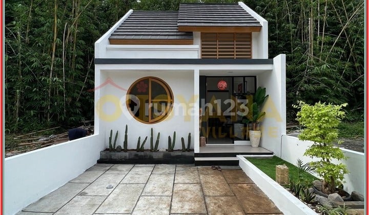 Rumah Murah Jogja Jalan Wates Nuansa Jepang Dalam Cluster