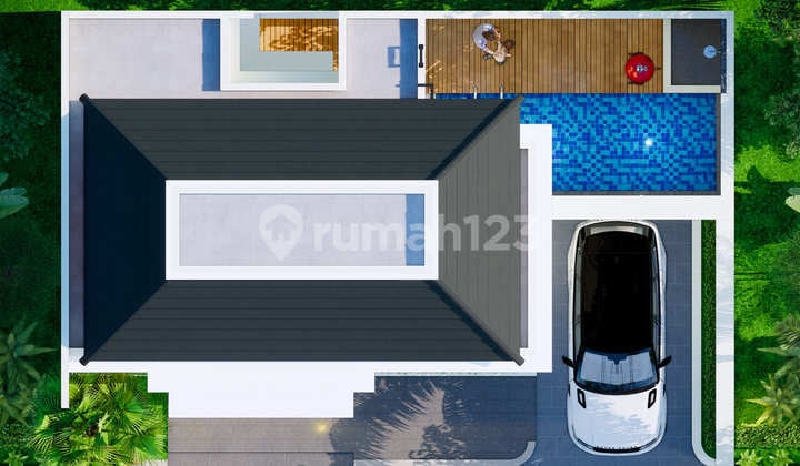 Hunian Elegan American Classic di Jalan Godean