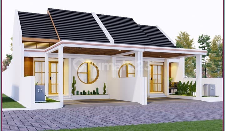 Rumah Murah Jogja Dalam Cluster Jepang Modern Kulon Progo