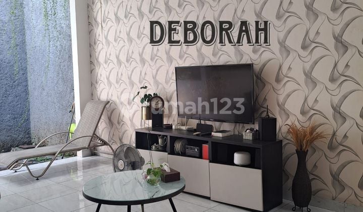 Rumah dijual full furnished siap huni luas 105m2 di Cluster Modernland