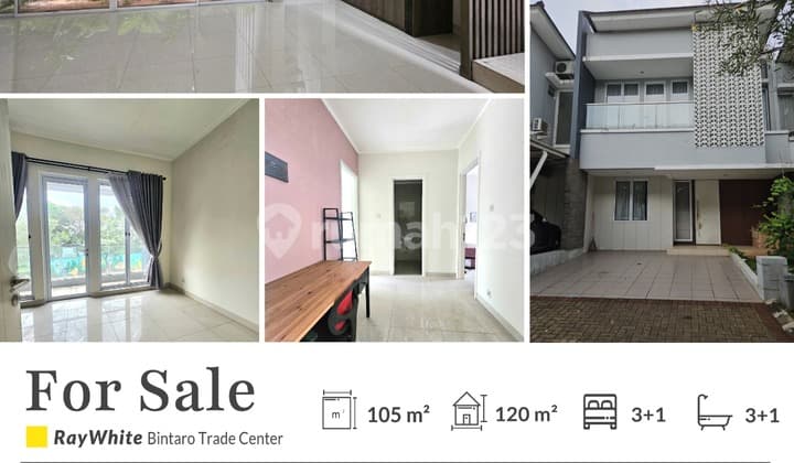 Rumah Disc Bintaro Jaya Siap Huni
