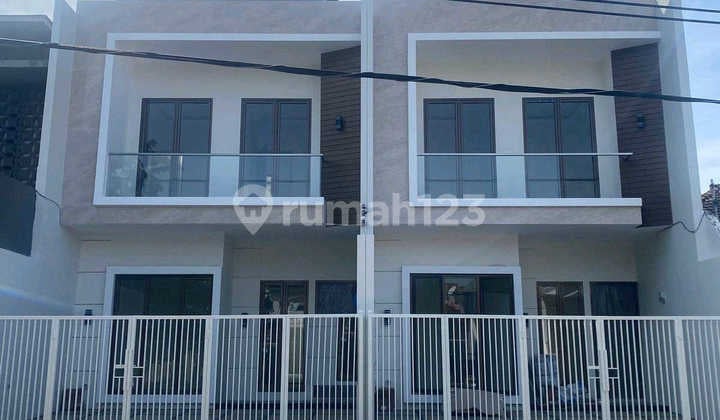 Rumah Dijual Baru 2 Lantai Baruk Tengah Rungkut 2,6M LT 120 LB 180 4+1Kt SHM Hunian Modern Rev.a314